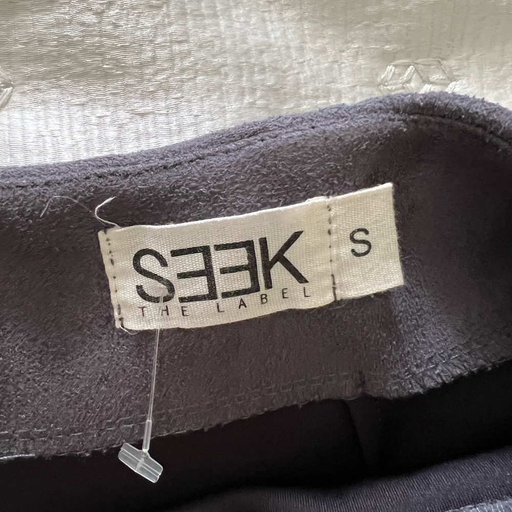 Suede Skort - image 4